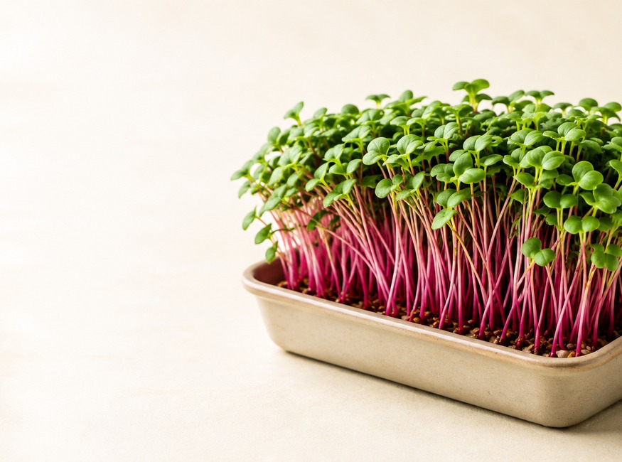 Radish microgreens