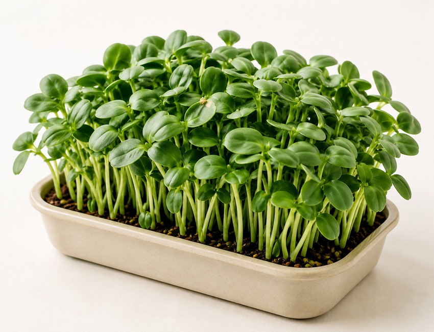 Sunflower microgreens